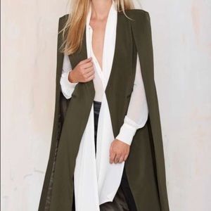 COPY - Nasty Gal Lavish Alice Fly Cape Jacket